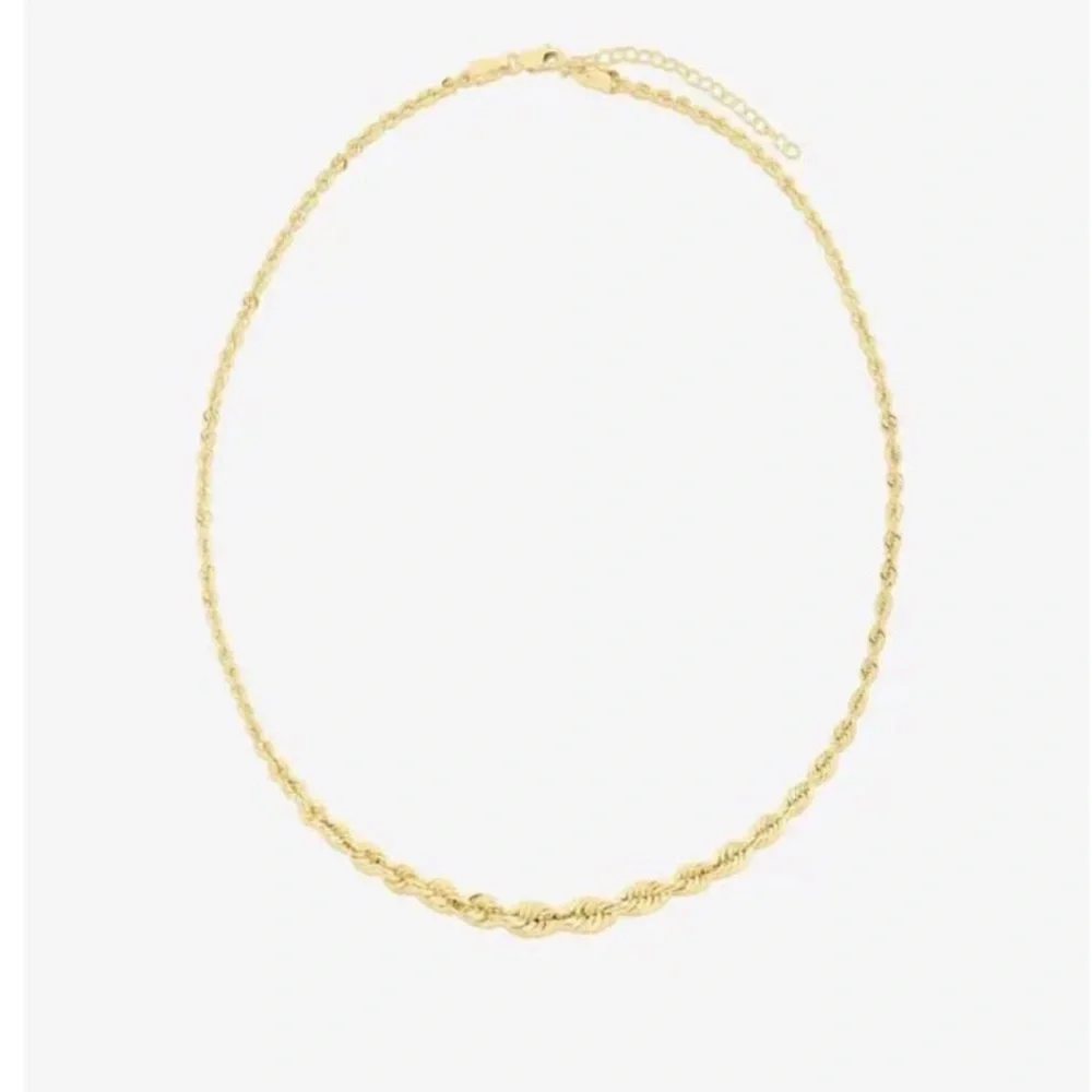 Ring Concierge 14k Graduated Rope Chain Necklace - Picture 1 of 5